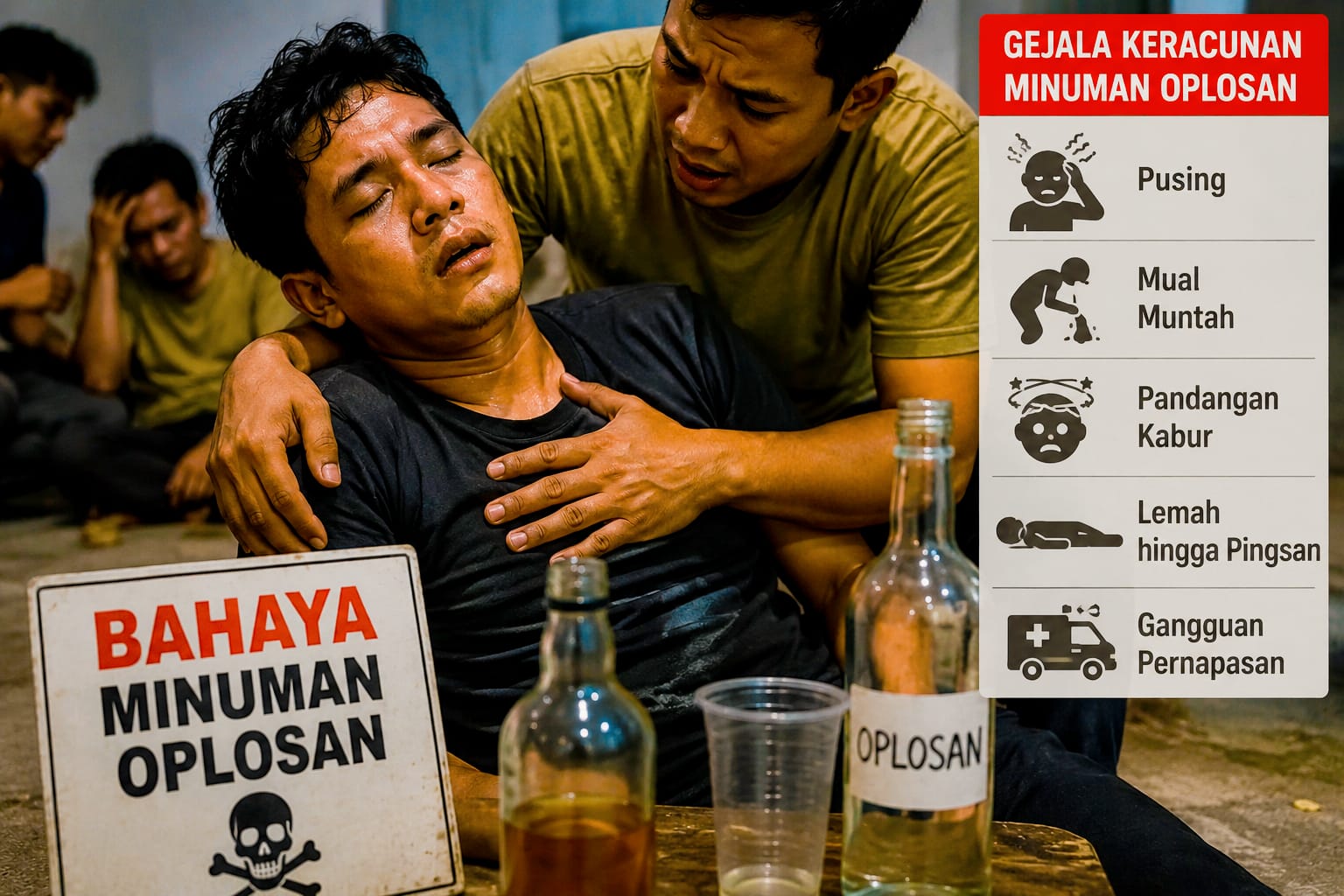 Miras Oplosan Diduga Telan Korban, Tiga Remaja di Cibeber Meninggal