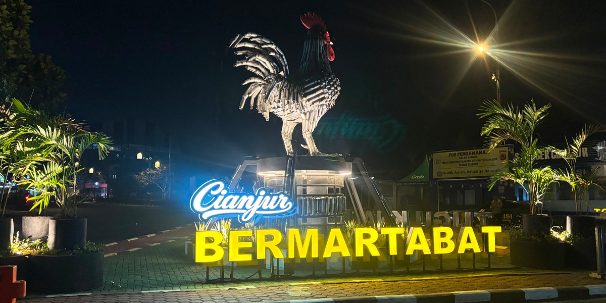 Tugu Knalpot Cianjur: Dulu Bikin Bising, Kini Jadi Spot Kota yang Punya Cerita